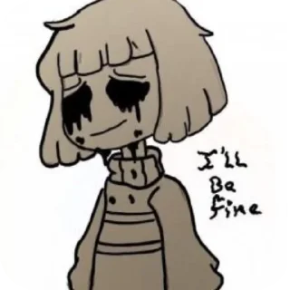 🧍 emoji 《𓏴》Core!Frisk Telegram sticker 8 of 120