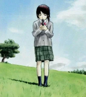 Sticker from lain iwakura