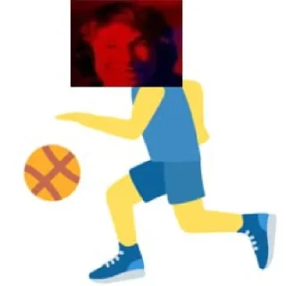 ⛹️ emoji ГигаНига Telegram sticker 10 of 76