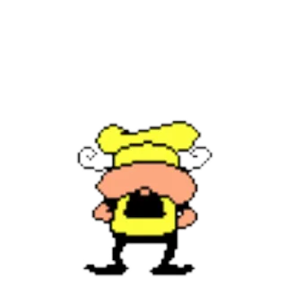 😔 emoji Pizzelle @pizzza_tower Telegram sticker 20 of 50