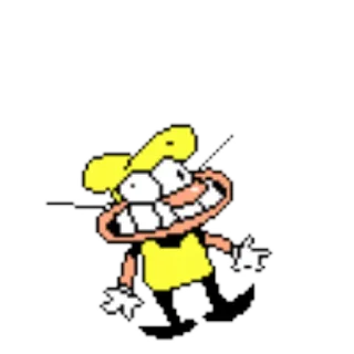 😳 emoji Pizzelle @pizzza_tower Telegram sticker 17 of 50