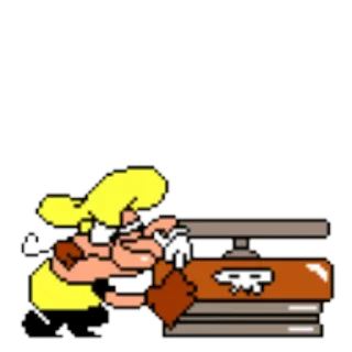 😍 emoji Pizzelle @pizzza_tower Telegram sticker 15 of 50