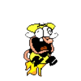 😳 emoji Pizzelle @pizzza_tower Telegram sticker 24 of 50