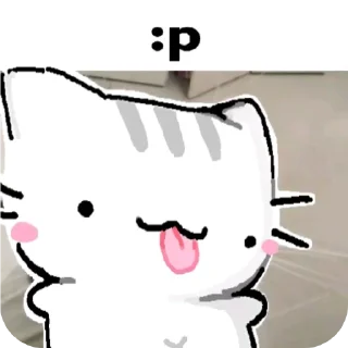 😝 emoji Котики Telegram sticker 5 of 86