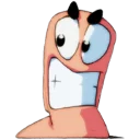 Sticker from Worms