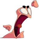 Sticker from Worms