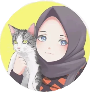 😻 emoji @qadin — @stckrRobot Telegram sticker 9 of 108