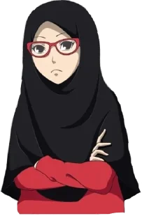 😑 emoji @qadin — @stckrRobot Telegram sticker 10 of 108