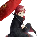 😐 emoji Sasori Telegram sticker 6 of 16