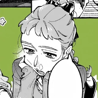 😓 emoji Грин стикерс Telegram sticker 21 of 120