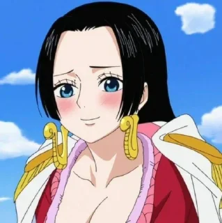 Sticker from Хэнкокhttps://t.me/one_piece_stiker777 @TgEmodziBot
