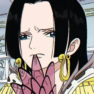 Sticker from Хэнкокhttps://t.me/one_piece_stiker777 @TgEmodziBot