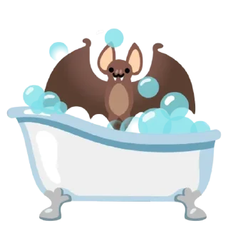 🌟 emoji Бэтики на все случаи жизни | @KoshaTheBat Telegram sticker 15 of 107