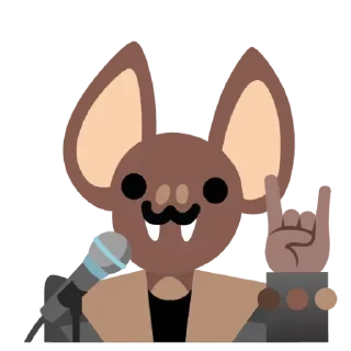 🌟 emoji Бэтики на все случаи жизни | @KoshaTheBat Telegram sticker 19 of 107