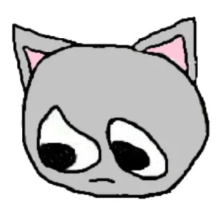 😐 emoji стикеры с котом геем @waddamsd Telegram sticker 23 of 40