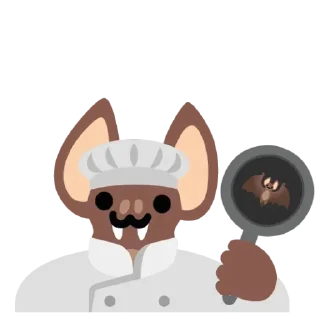 🌟 emoji Бэтики на все случаи жизни | @KoshaTheBat Telegram sticker 10 of 107