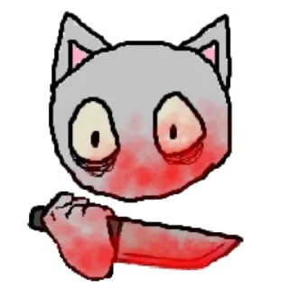 стикеры с котом геем @waddamsd sticker 3