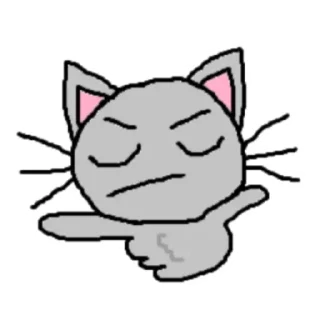 🤔 emoji стикеры с котом геем @waddamsd Telegram sticker 16 of 40