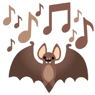 Бэтики на все случаи жизни | @KoshaTheBat sticker 1