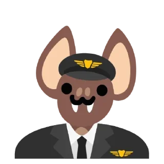 🌟 emoji Бэтики на все случаи жизни | @KoshaTheBat Telegram sticker 9 of 107