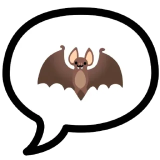 Бэтики на все случаи жизни | @KoshaTheBat sticker 4