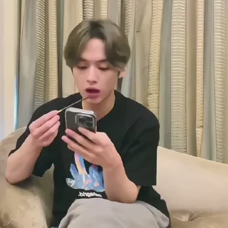 🍥 emoji [🍥]  #minho by @kpop_ugolok Telegram sticker 20 of 25