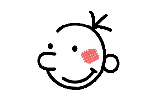 😳 emoji wimpy kid by @namshhh Telegram sticker 13 of 73