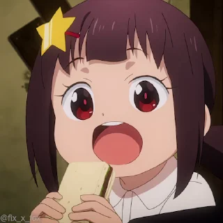😋 emoji Zoku Konosuba @fixfox Telegram sticker 20 of 85