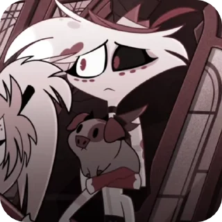 🌟 emoji БОЛЬШЕ ⇨ @CLOOBHUB ЭНДЖЕЛ ДАСТ ОТЕЛЬ ХАЗБИН HAZBIN Telegram sticker 21 of 52