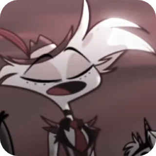 🌟 emoji БОЛЬШЕ ⇨ @CLOOBHUB ЭНДЖЕЛ ДАСТ ОТЕЛЬ ХАЗБИН HAZBIN Telegram sticker 24 of 52