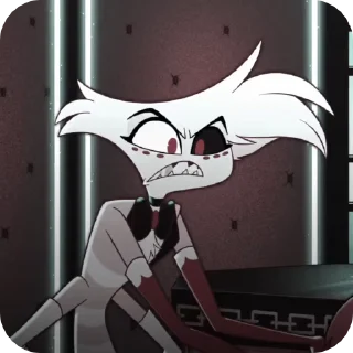 🌟 emoji БОЛЬШЕ ⇨ @CLOOBHUB ЭНДЖЕЛ ДАСТ ОТЕЛЬ ХАЗБИН HAZBIN Telegram sticker 9 of 52