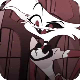 🌟 emoji БОЛЬШЕ ⇨ @CLOOBHUB ЭНДЖЕЛ ДАСТ ОТЕЛЬ ХАЗБИН HAZBIN Telegram sticker 17 of 52