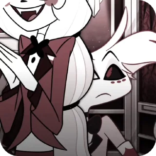 🌟 emoji БОЛЬШЕ ⇨ @CLOOBHUB ЭНДЖЕЛ ДАСТ ОТЕЛЬ ХАЗБИН HAZBIN Telegram sticker 13 of 52