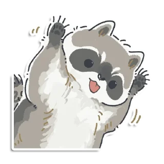 😛 emoji Кладовая енотика Йена Telegram sticker 17 of 107