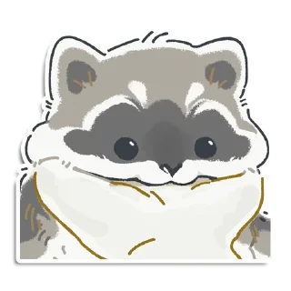 🥺 emoji Кладовая енотика Йена Telegram sticker 8 of 107