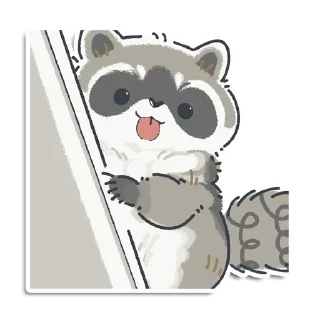 😛 emoji Кладовая енотика Йена Telegram sticker 16 of 107