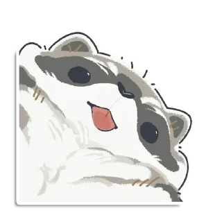 😛 emoji Кладовая енотика Йена Telegram sticker 18 of 107