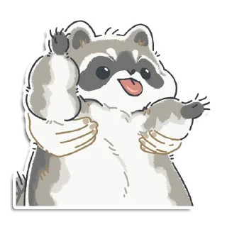 😛 emoji Кладовая енотика Йена Telegram sticker 14 of 107