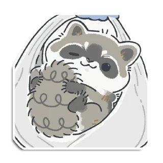 😉 emoji Кладовая енотика Йена Telegram sticker 12 of 107