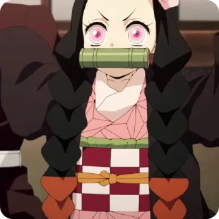 🍓 emoji @Shinoqx незуко сонячко(проста Telegram sticker 17 of 30