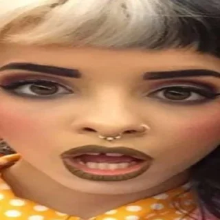 😦 emoji мелани мартинез Telegram sticker 1 of 14
