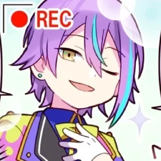 🍇 emoji Руи Камишира Telegram sticker 5 of 62