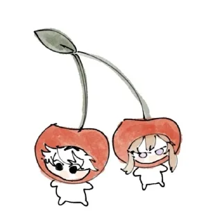 Черикраш⋆✮⋆ @WhiteCr0ws sticker 1