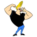 🍫 emoji Johny Bravo (By Akeam) Telegram sticker 23 of 33