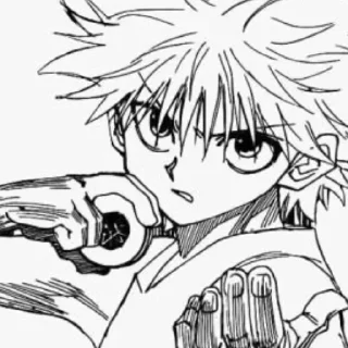 Sticker from 🌞Killua Love→ @stickers_love_bot