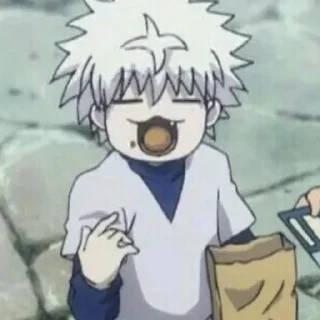 Sticker from 🌞Killua Love→ @stickers_love_bot
