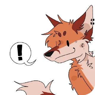 ❕ emoji https://t.me/citrus/lis Telegram sticker 8 of 24
