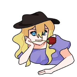 😘 emoji АЛЛЕЯ С БАРХАТЦАМИ Telegram sticker 4 of 15