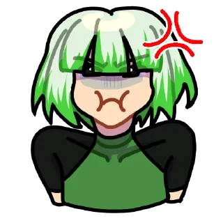 😡 emoji АЛЛЕЯ С БАРХАТЦАМИ Telegram sticker 15 of 15