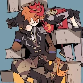 😙 emoji малыши чжунчи Telegram sticker 23 of 37